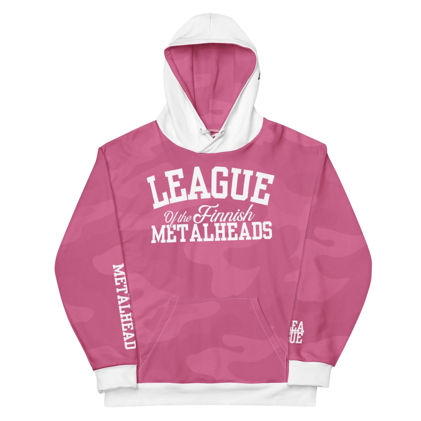 LEAGUE PINK CAMO huppari - Hevimies