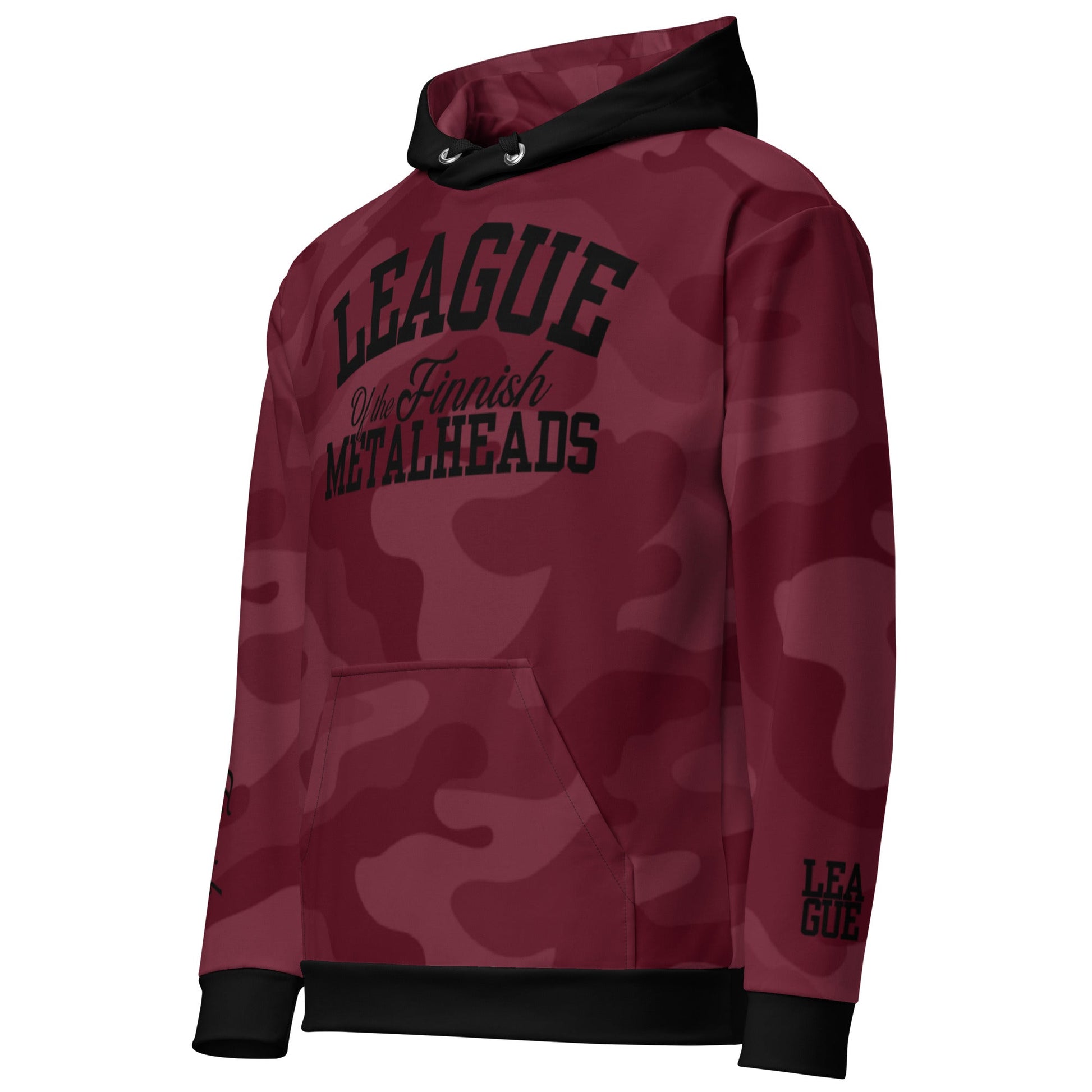 LEAGUE RED CAMO huppari - Hevimies