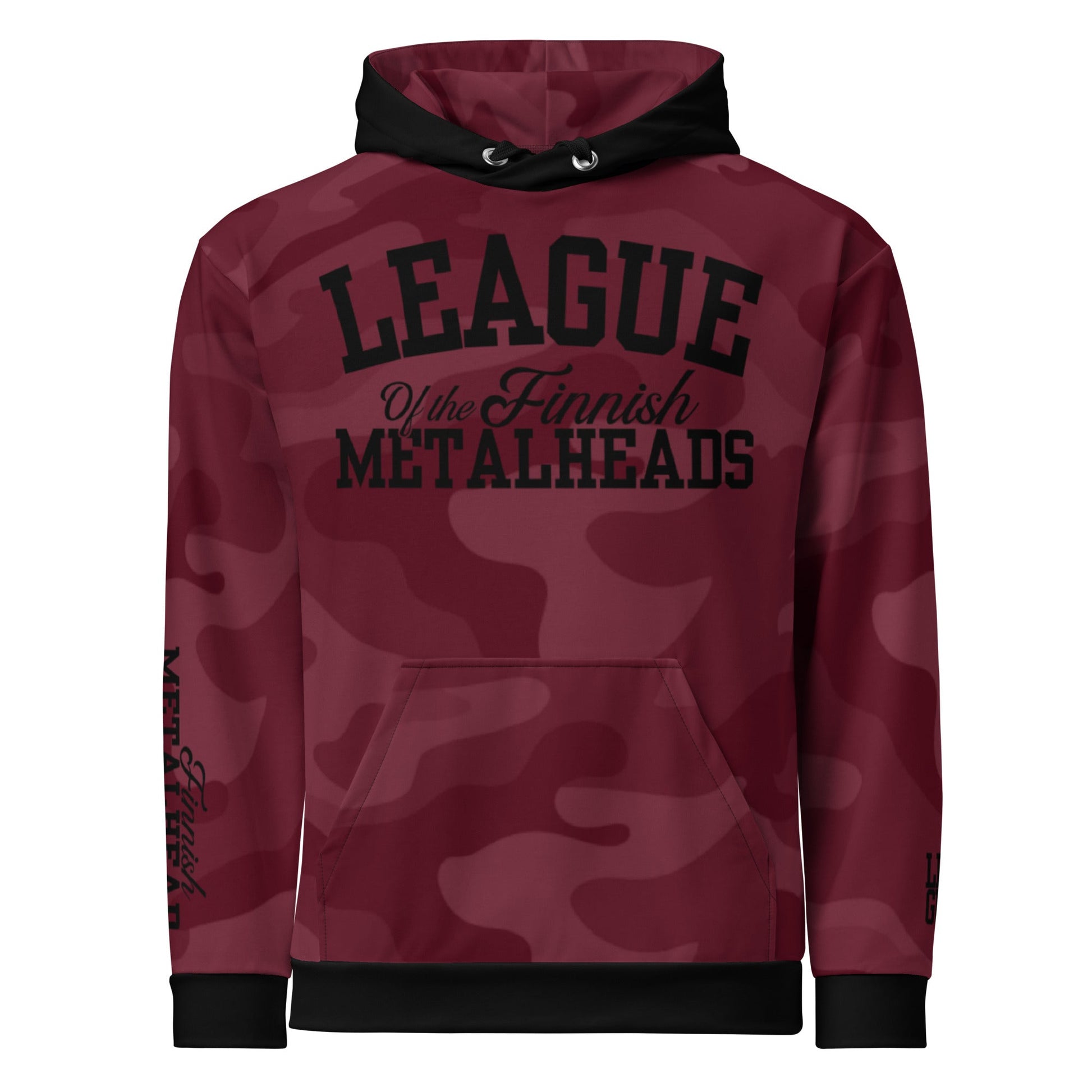 LEAGUE RED CAMO huppari - Hevimies