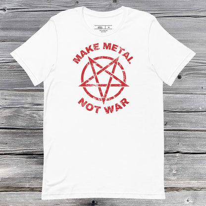 MAKE METAL NOT WAR t - paita - Hevimies