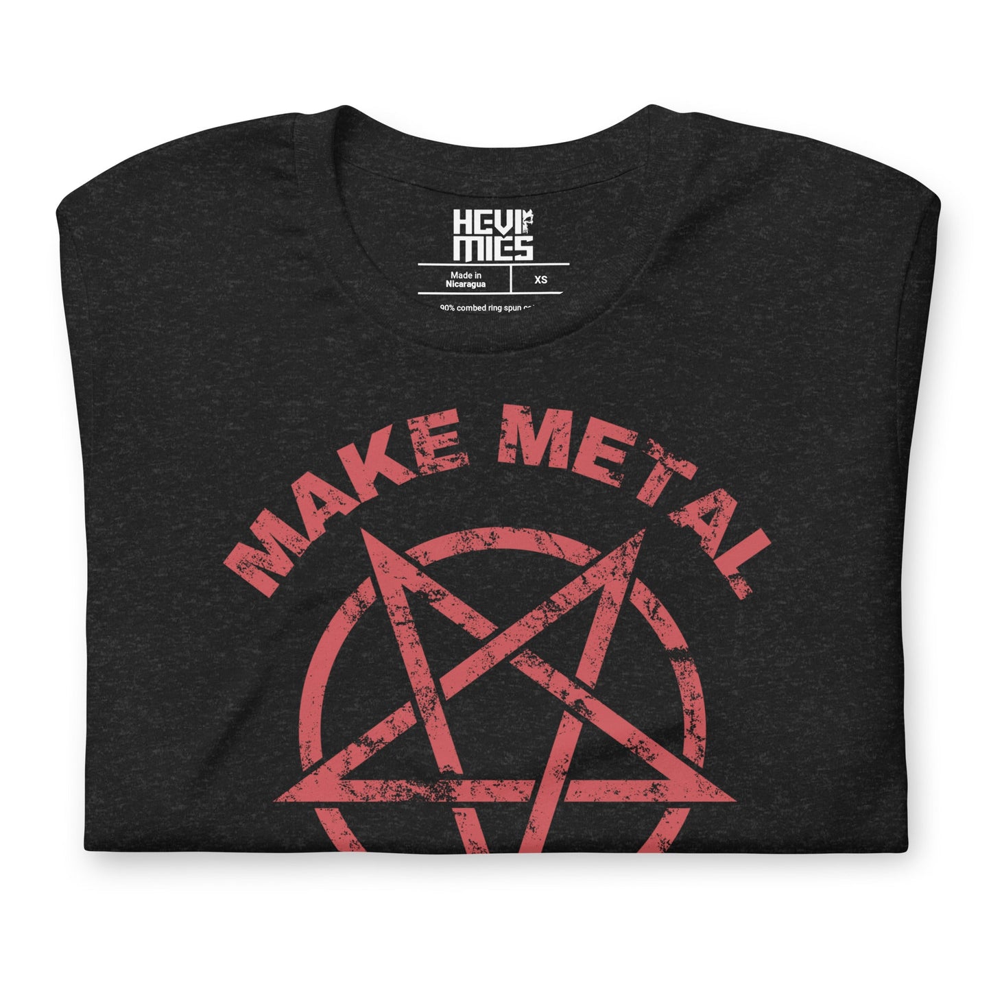 MAKE METAL NOT WAR t - paita - Hevimies