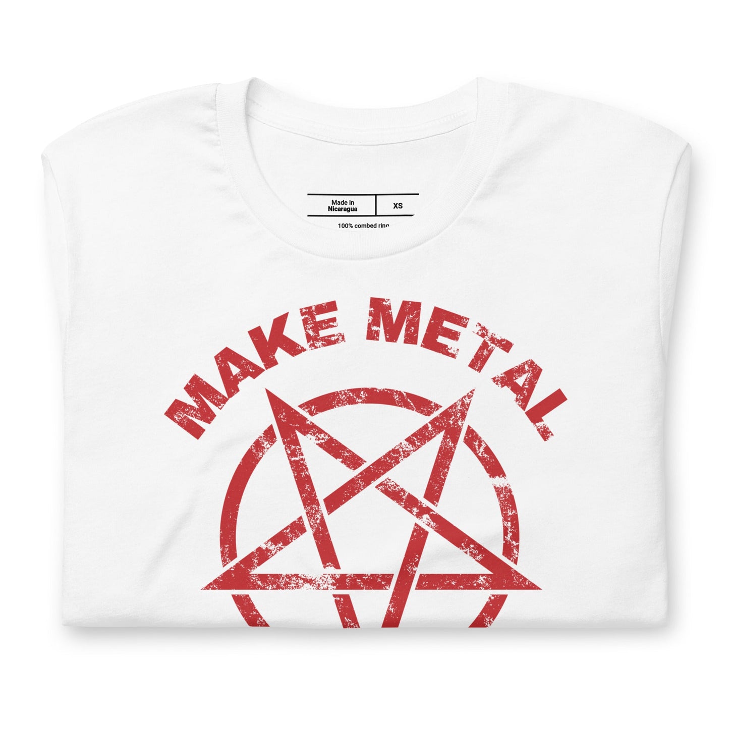 MAKE METAL NOT WAR t - paita - Hevimies