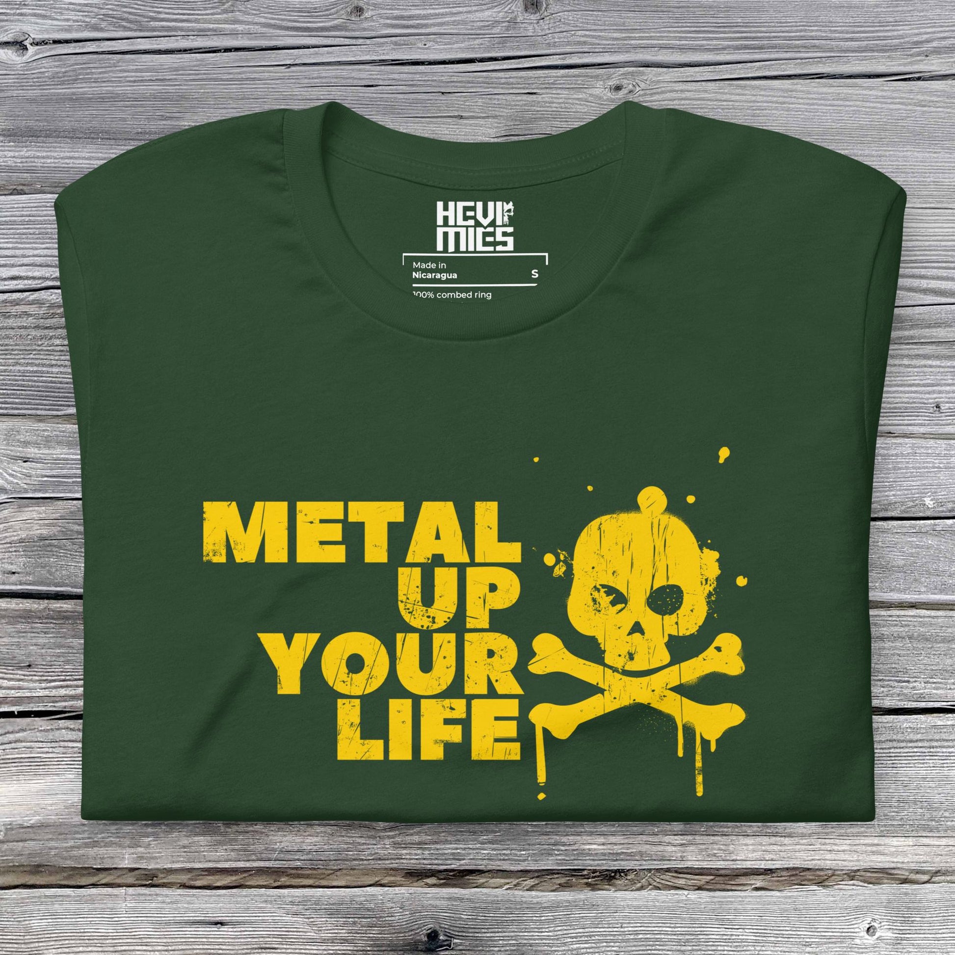 Metal up your Life t - paita - Hevimies