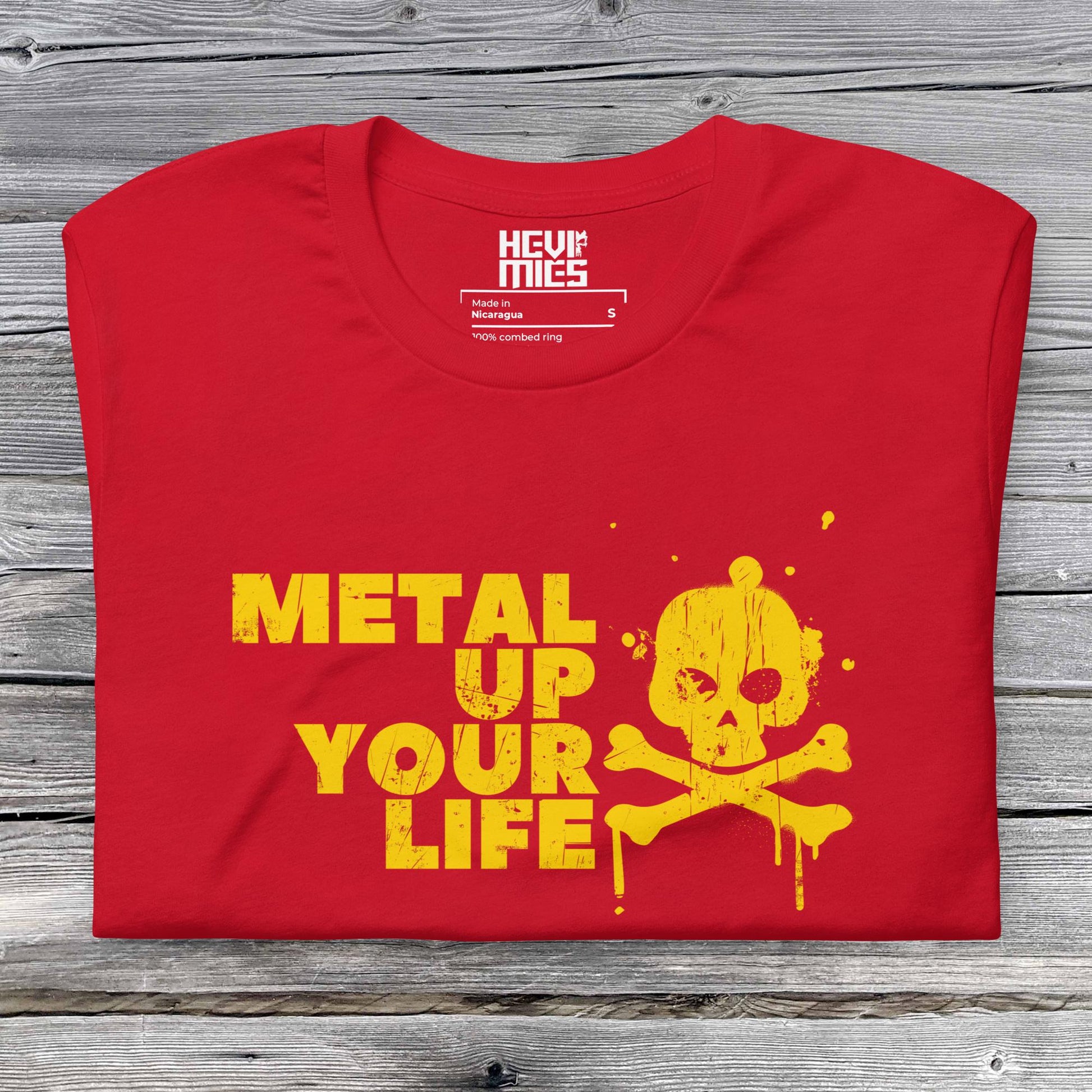 Metal up your Life t - paita - Hevimies