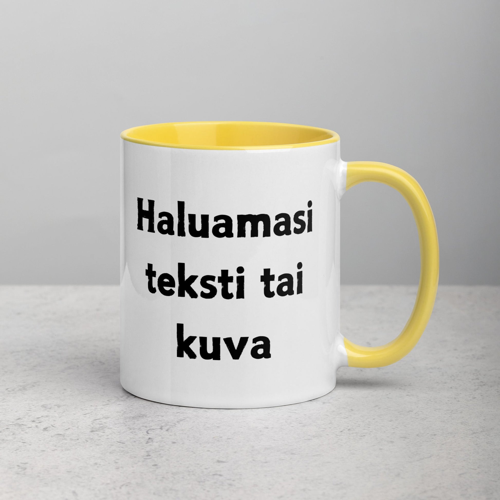 Muki haluamallasi tekstillä tai kuvalla - Hevimies