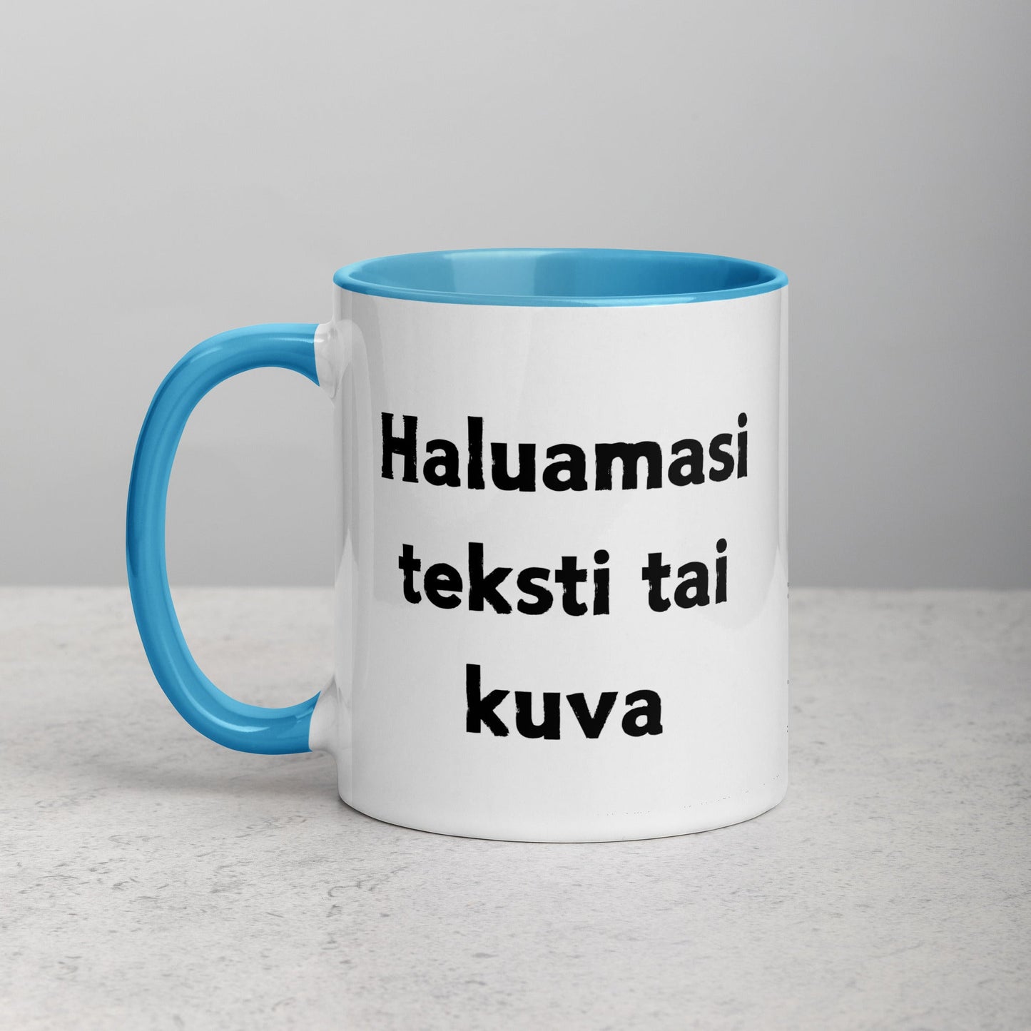 Muki haluamallasi tekstillä tai kuvalla - Hevimies