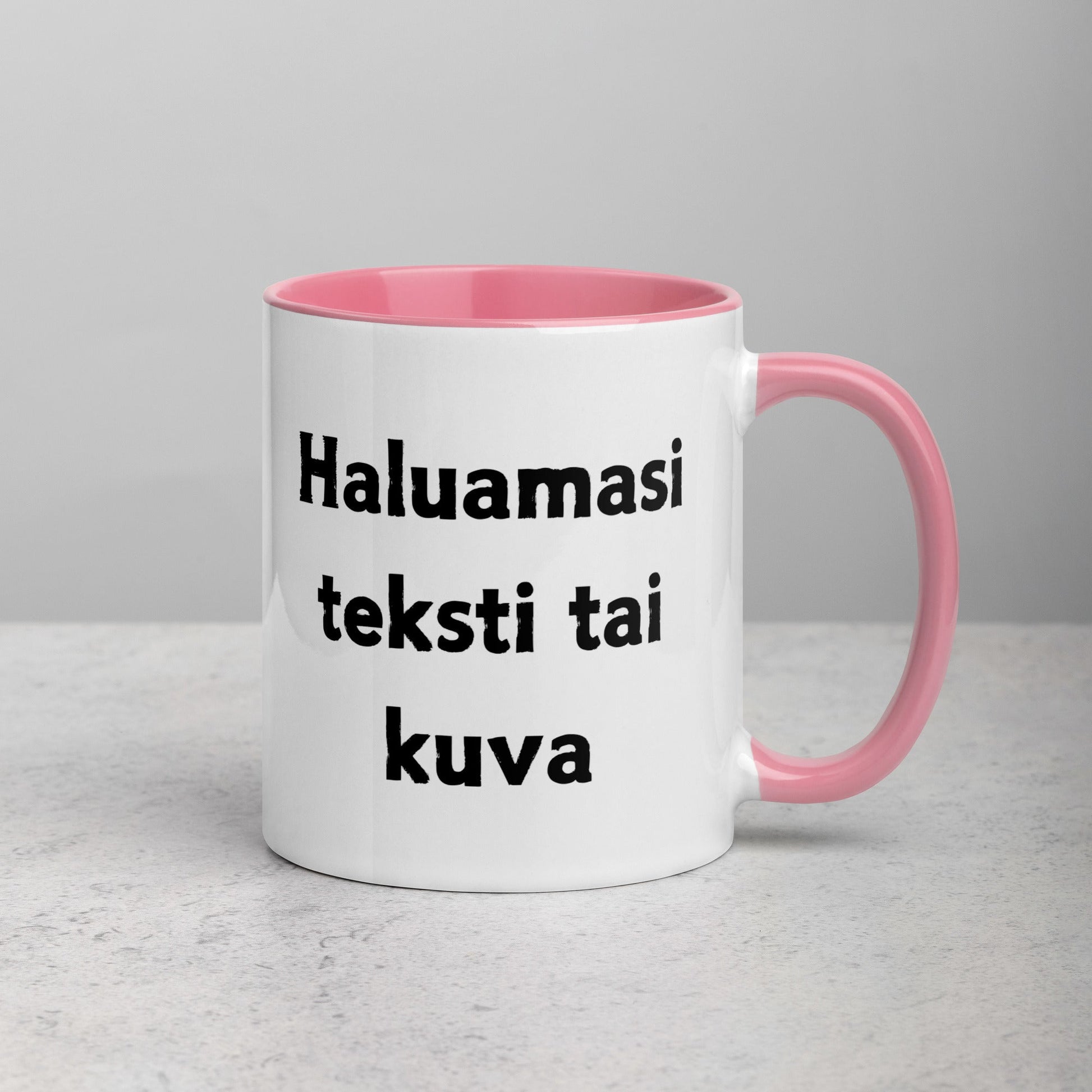 Muki haluamallasi tekstillä tai kuvalla - Hevimies