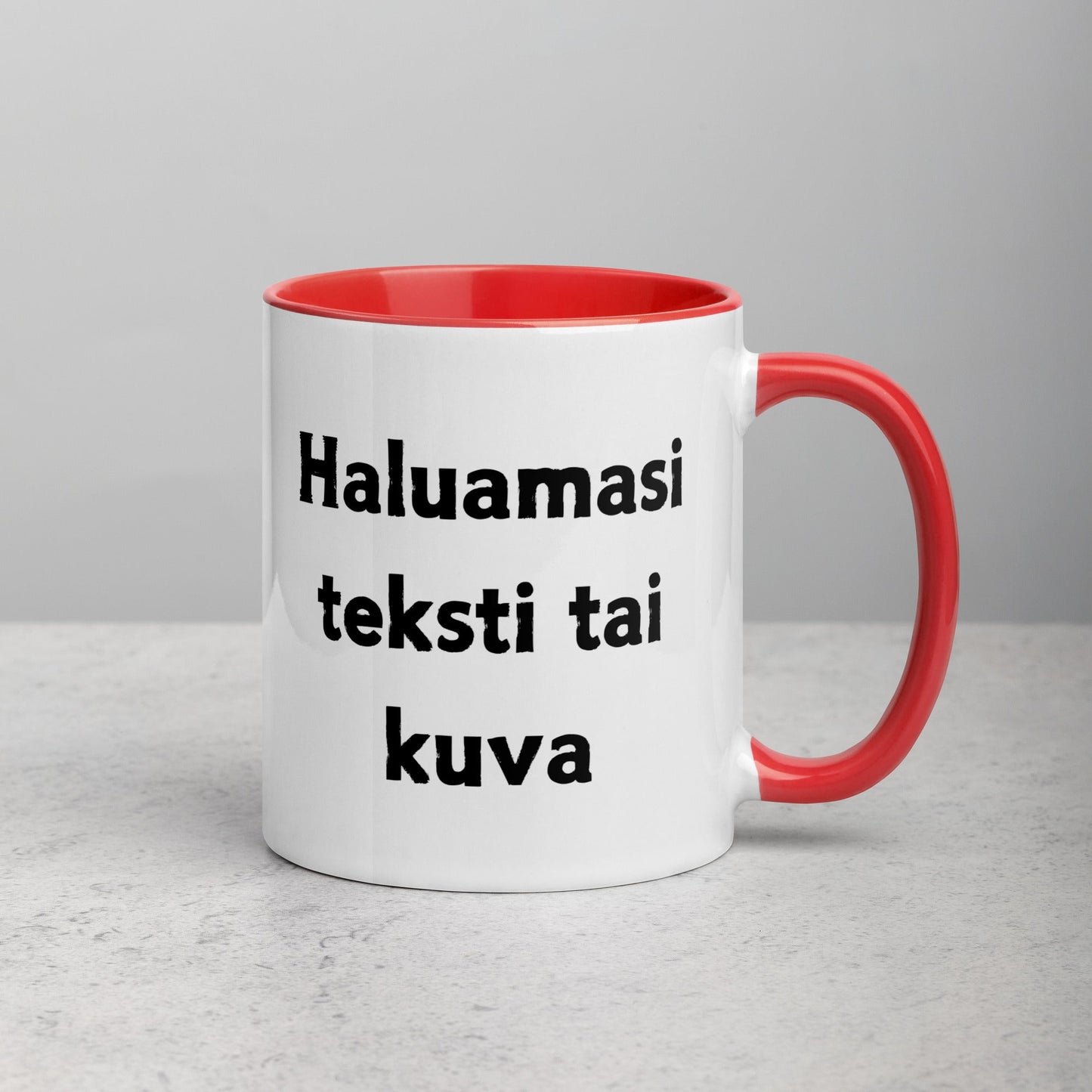 Muki haluamallasi tekstillä tai kuvalla - Hevimies