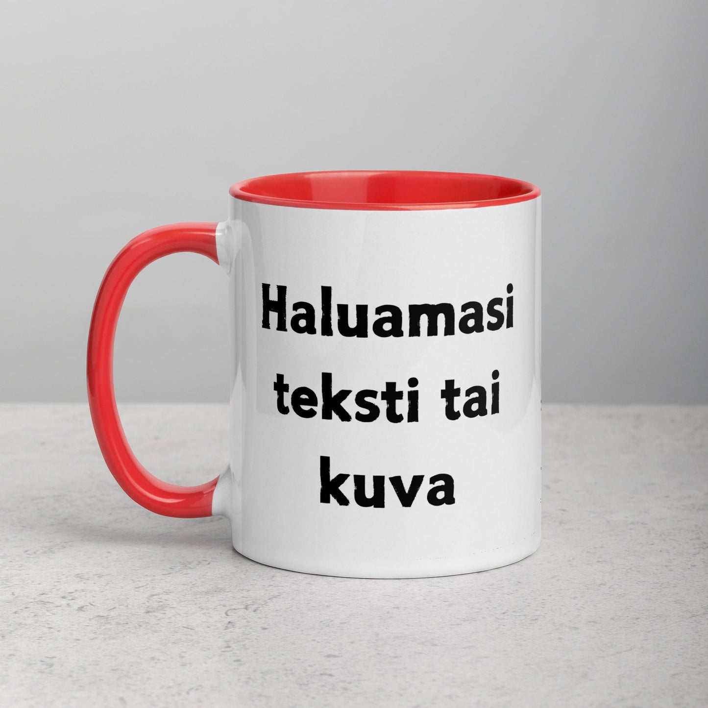 Muki haluamallasi tekstillä tai kuvalla - Hevimies