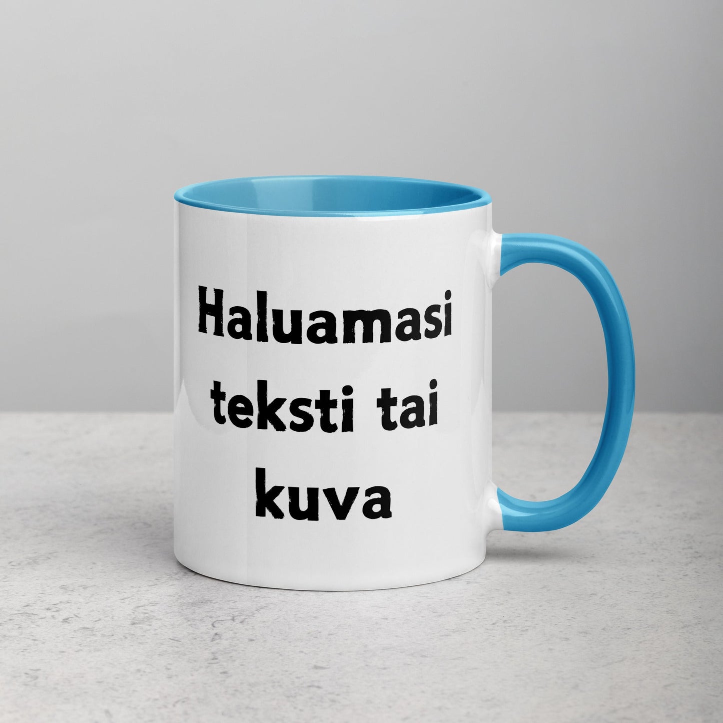 Muki haluamallasi tekstillä tai kuvalla - Hevimies