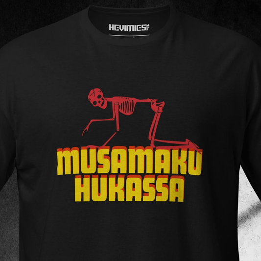 MUSAMAKU HUKASSA t - paita - Hevimies