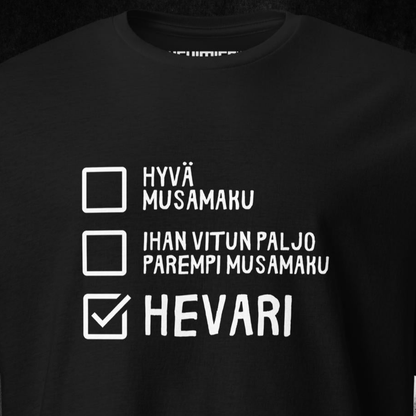 MUSAMAKU t - paita - Hevimies