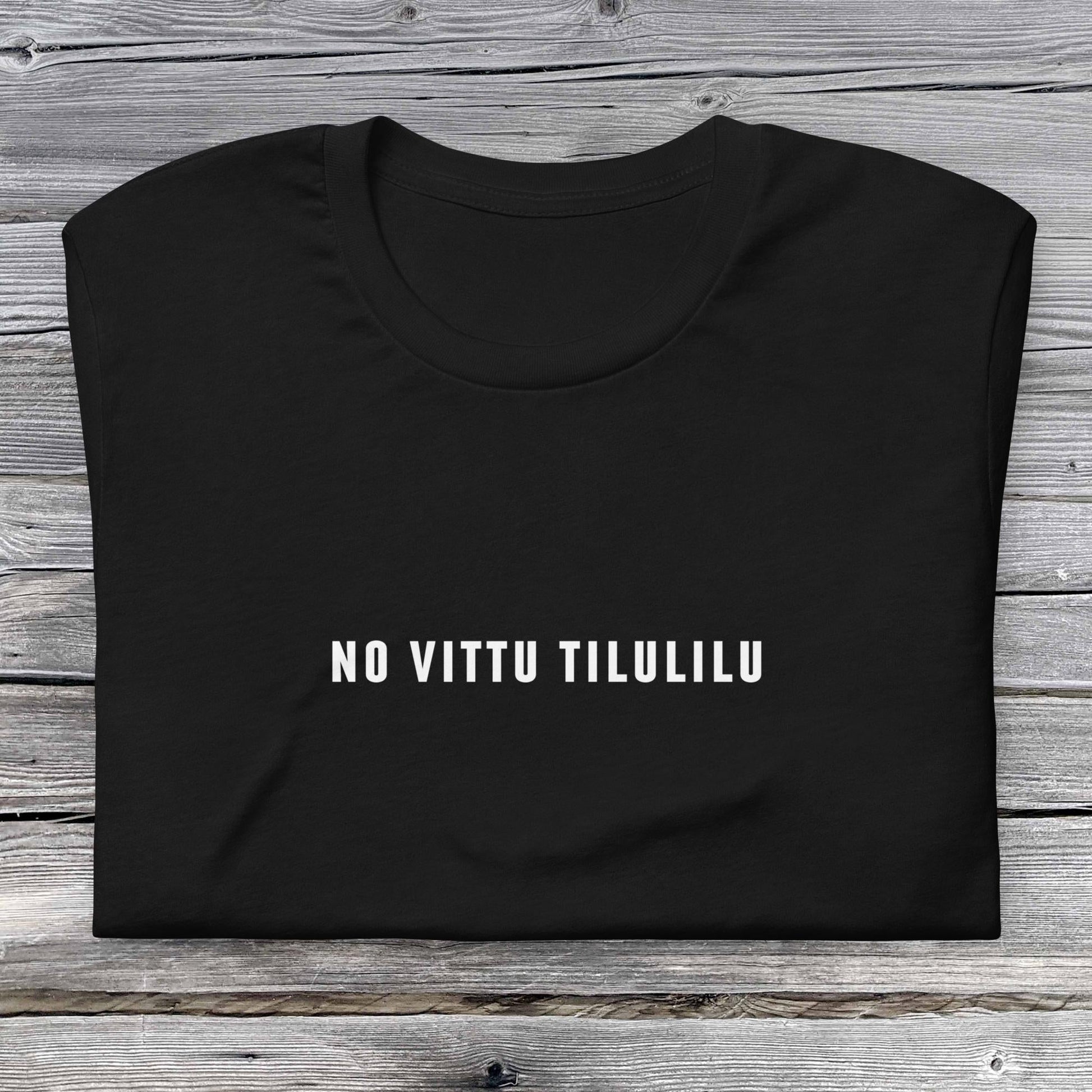 No Vittu Tilulilu t - paita - Hevimies