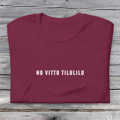 No Vittu Tilulilu t - paita - Hevimies