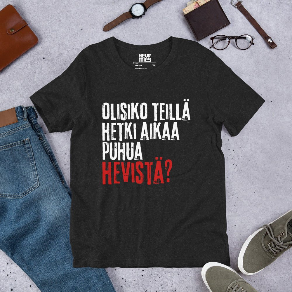 OLISIKO HETKI AIKAA t - paita - Hevimies