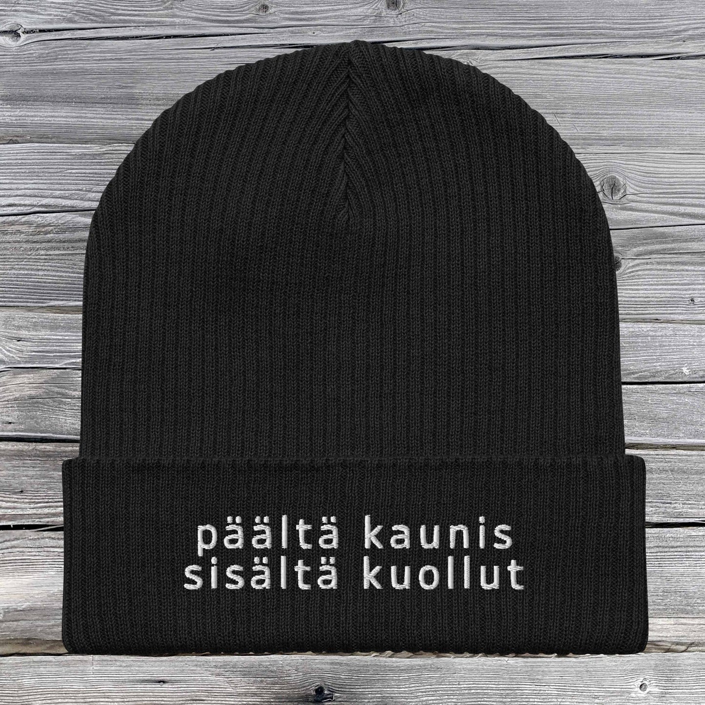 Päältä kaunis Sisältä kuollut pipo - Hevimies