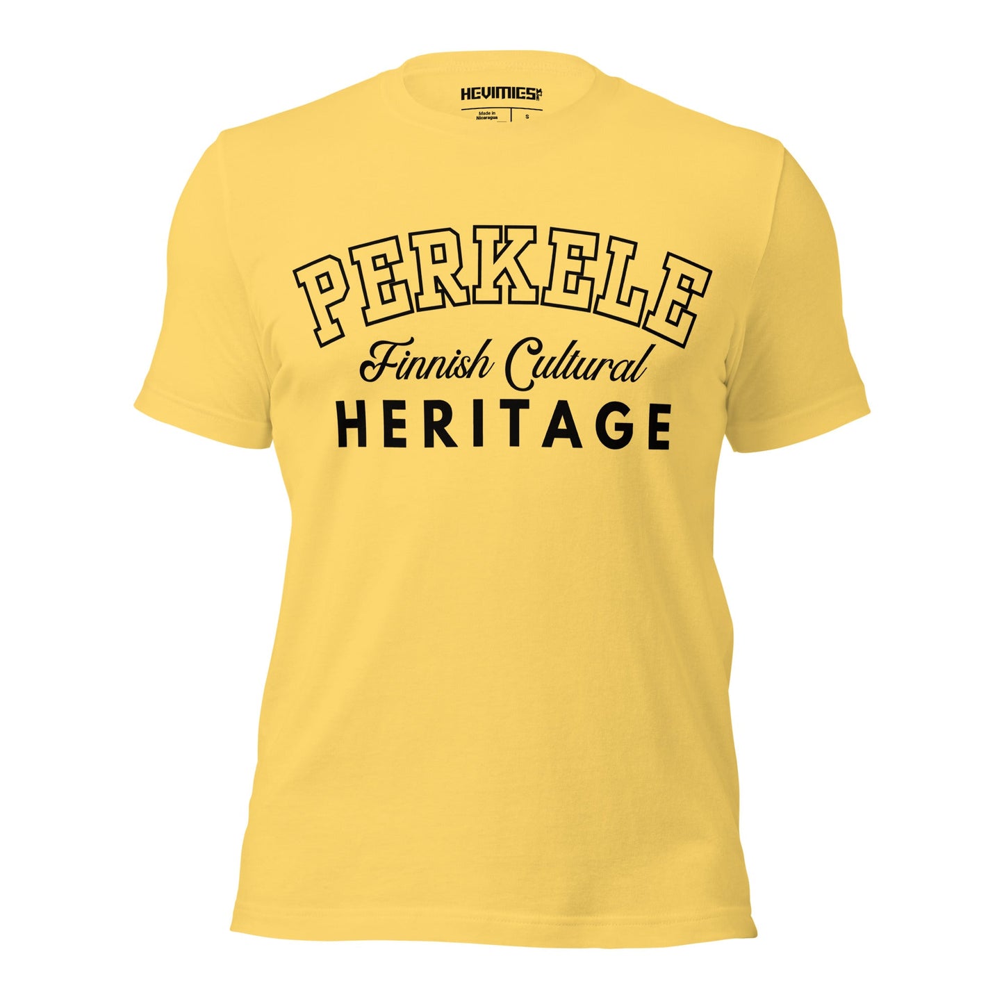 PERKELE HERITAGE BLACK t - paita - Hevimies