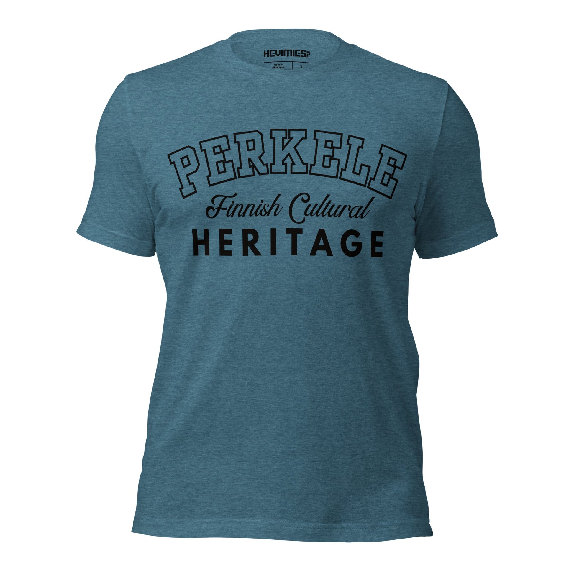 PERKELE HERITAGE BLACK t - paita - Hevimies