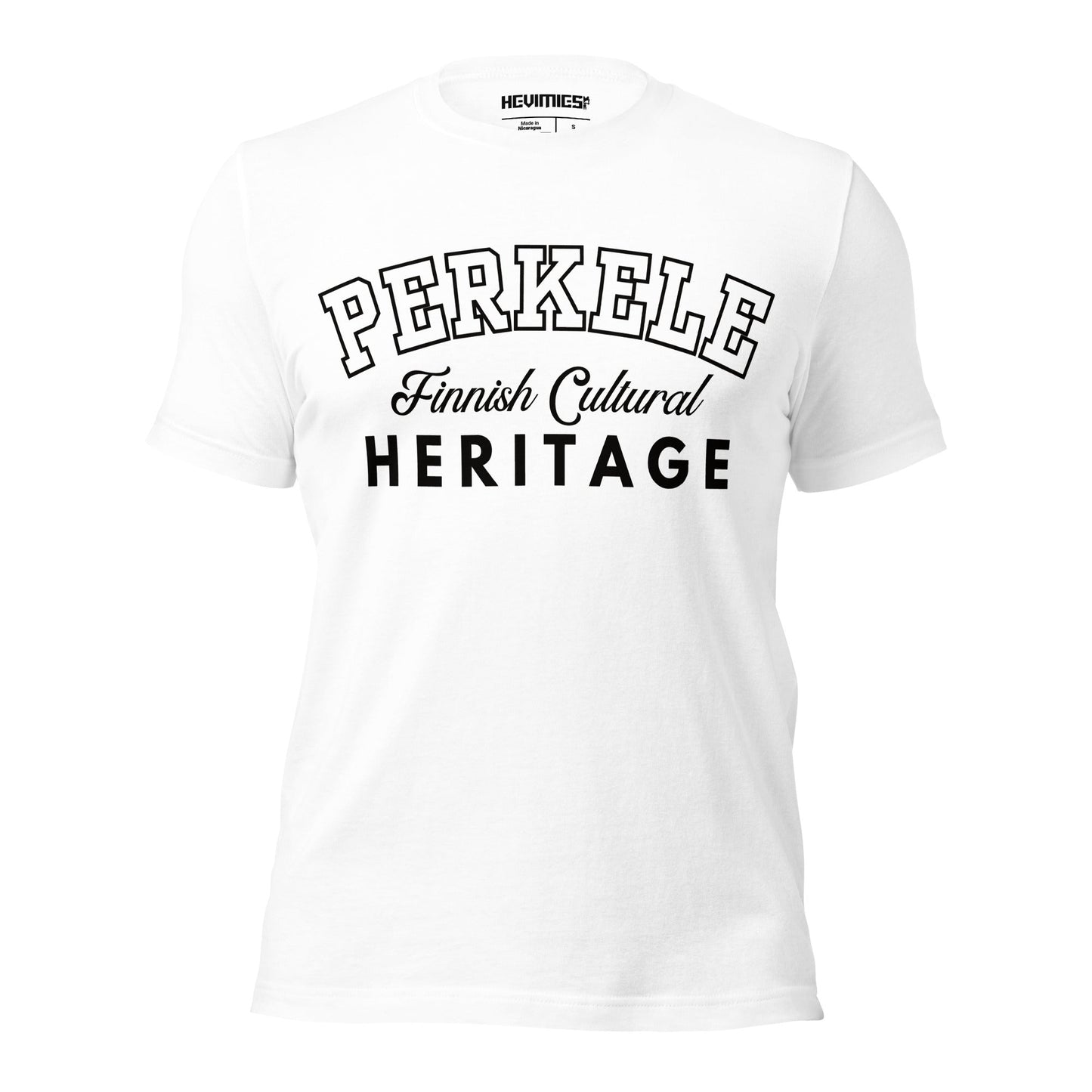 PERKELE HERITAGE BLACK t - paita - Hevimies