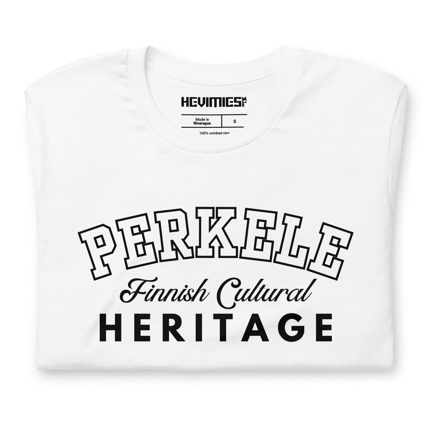 PERKELE HERITAGE BLACK t - paita - Hevimies
