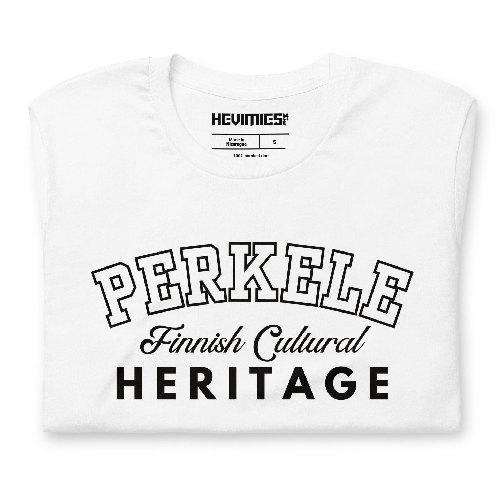 PERKELE HERITAGE BLACK t - paita - Hevimies