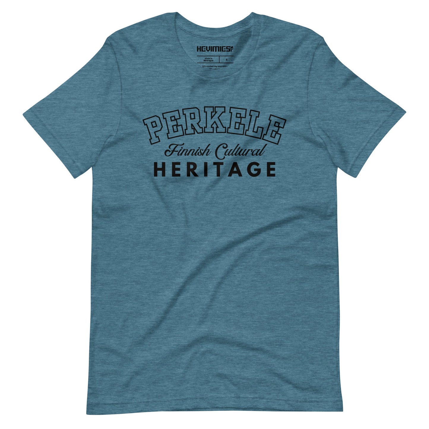 PERKELE HERITAGE BLACK t - paita - Hevimies