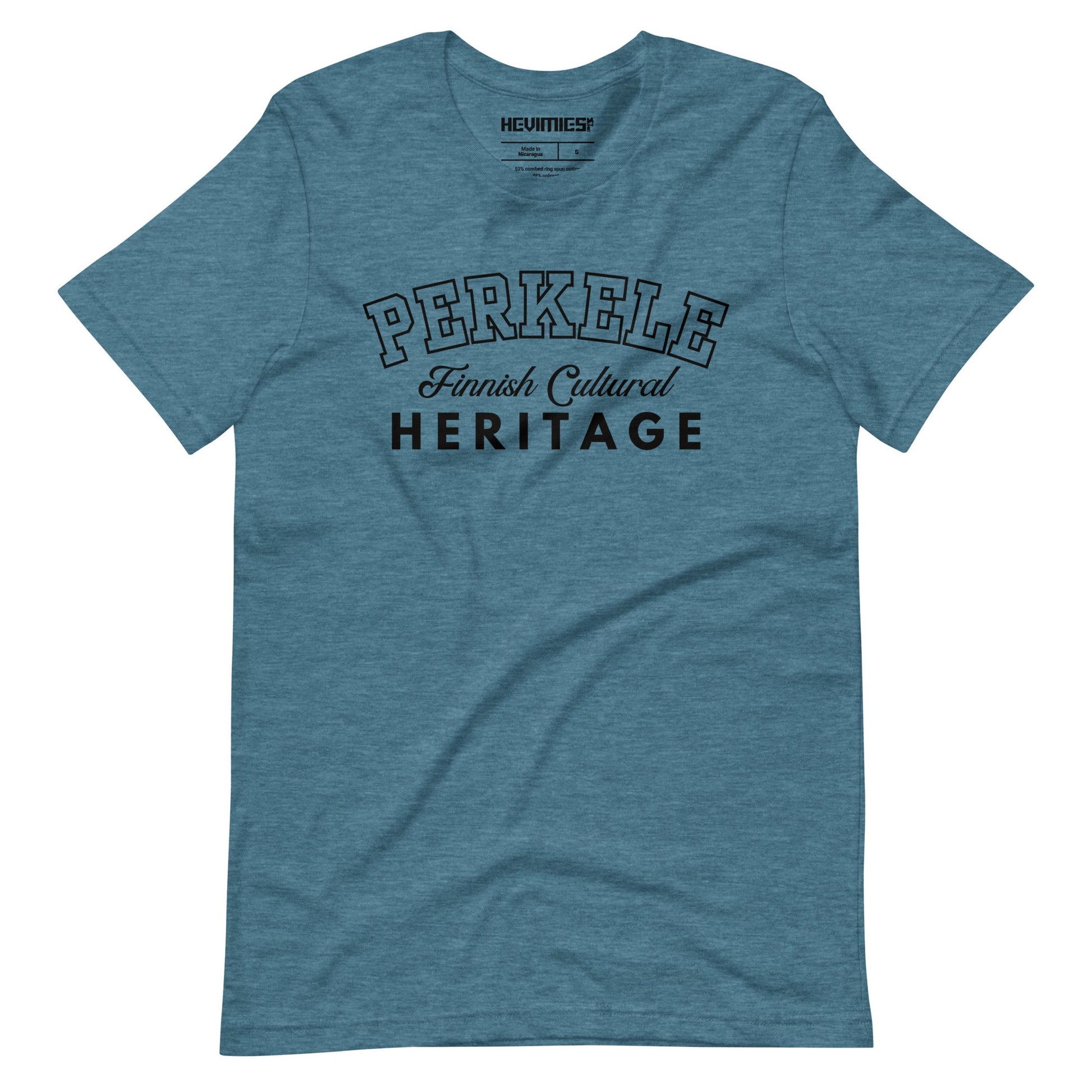 PERKELE HERITAGE BLACK t - paita - Hevimies