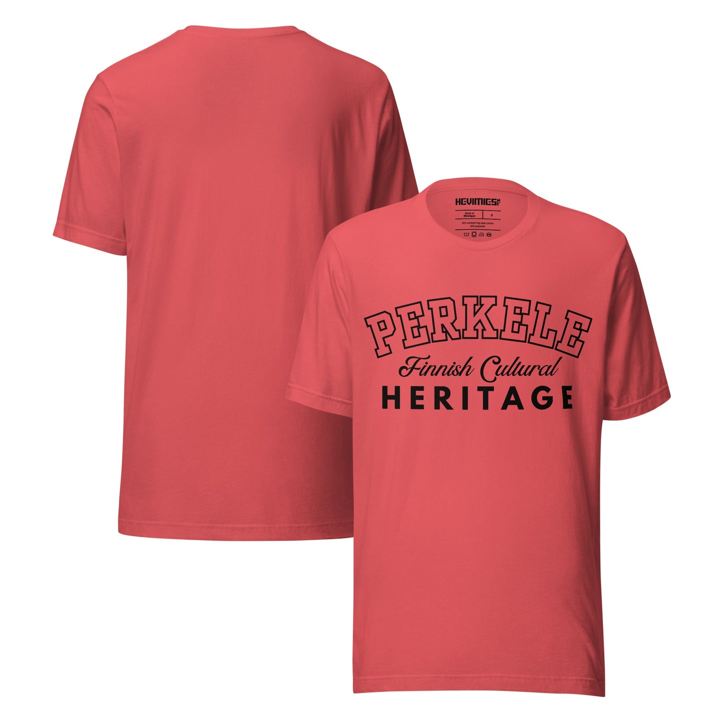 PERKELE HERITAGE BLACK t - paita - Hevimies