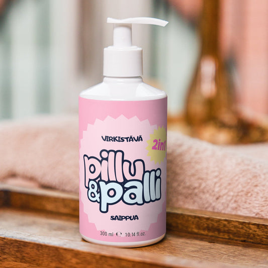 PILLU & PALLI suihkusaippua - Hevimies