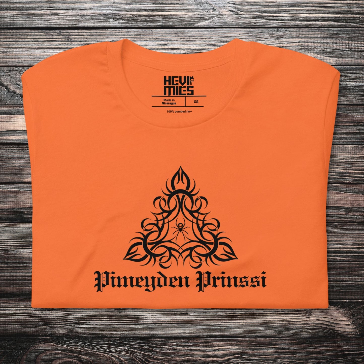 Pimeyden Prinssi Black Tribal t - paita - Hevimies