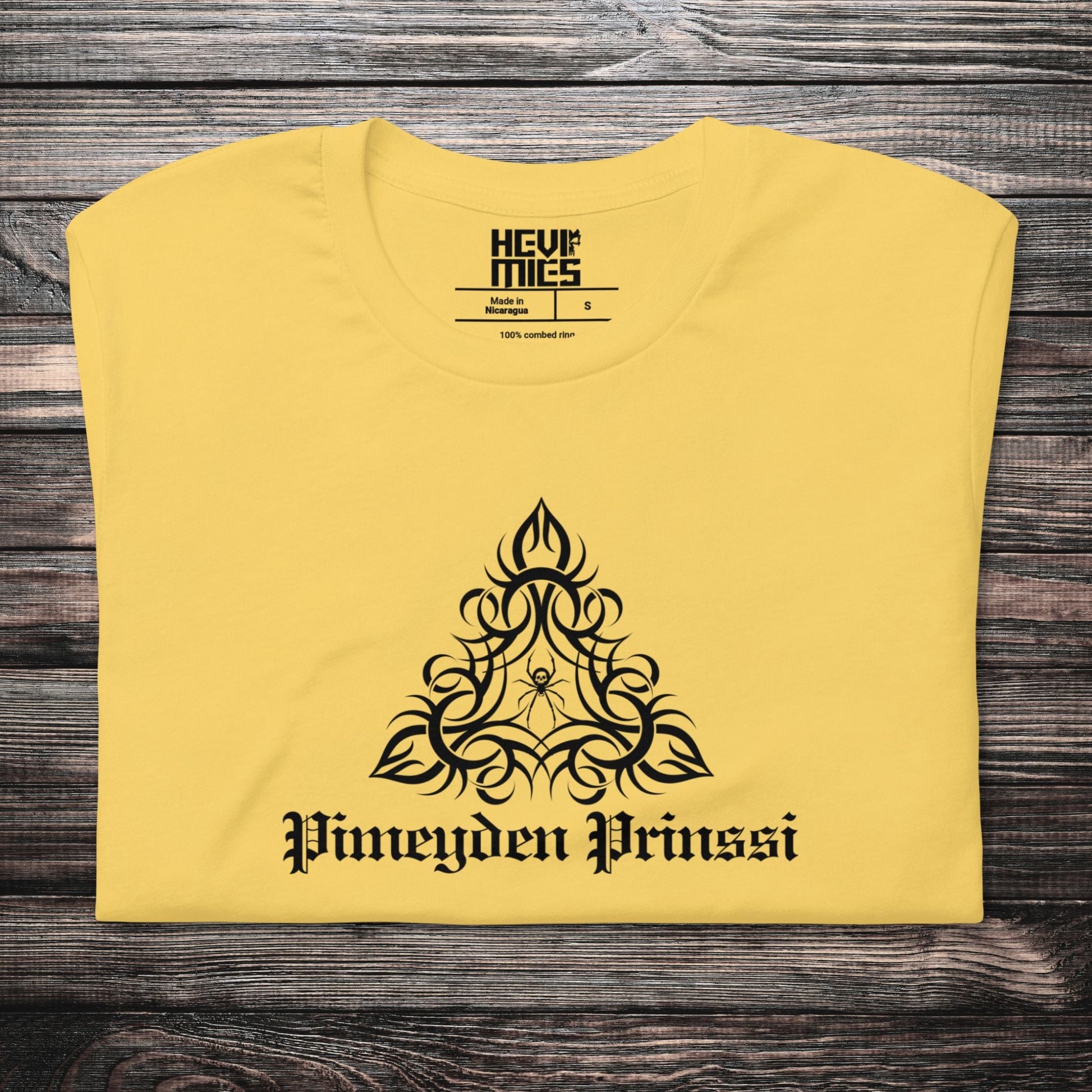 Pimeyden Prinssi Black Tribal t - paita - Hevimies