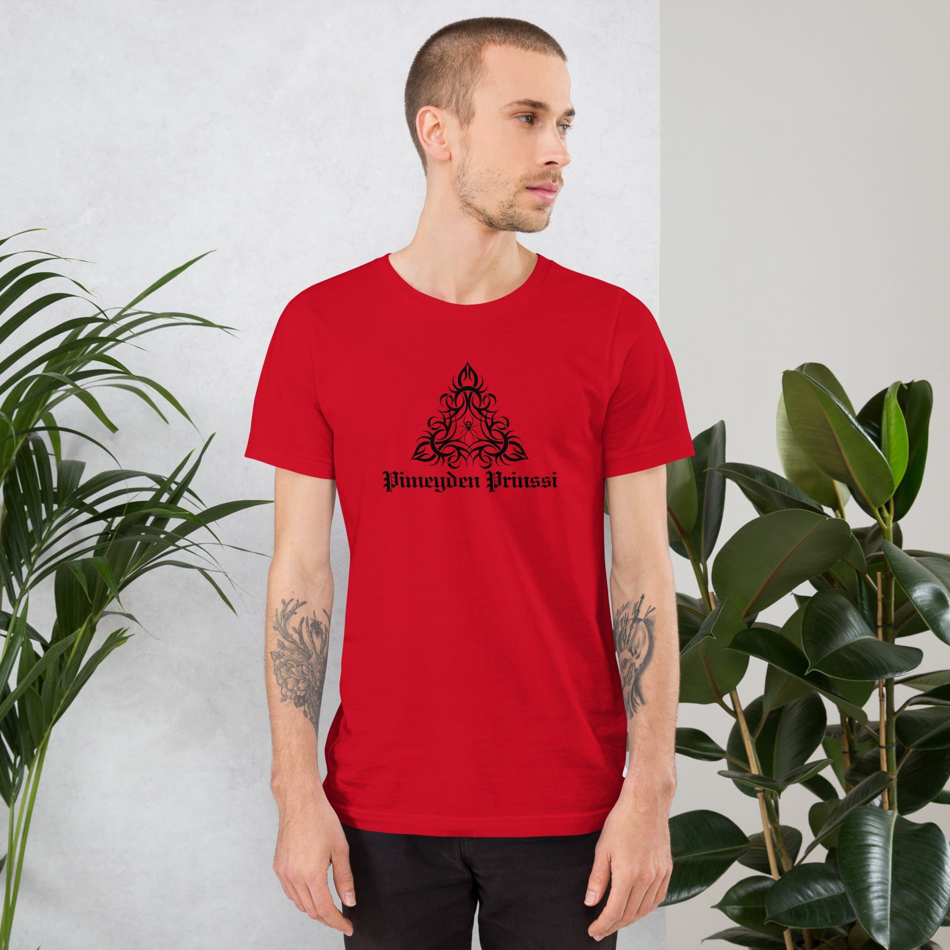 Pimeyden Prinssi Black Tribal t - paita - Hevimies