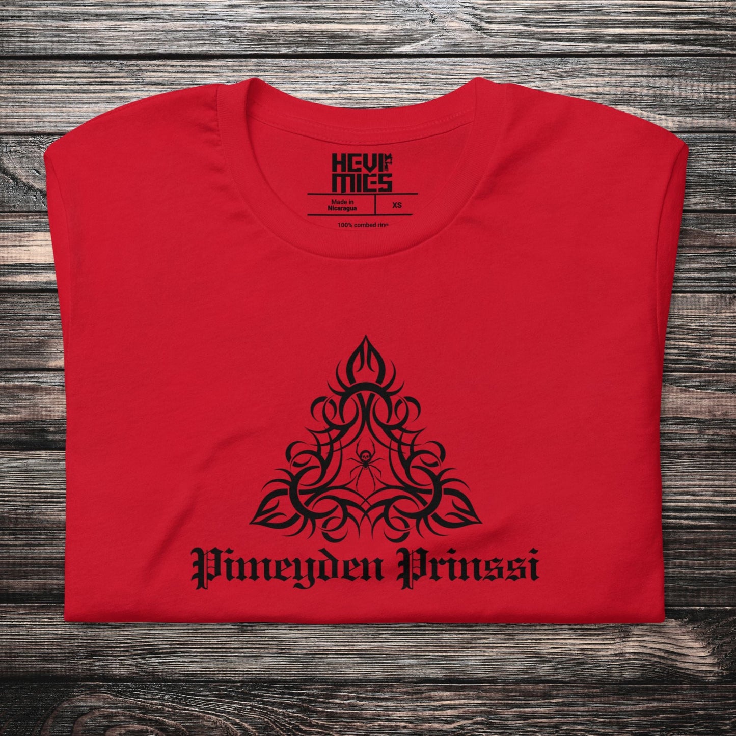 Pimeyden Prinssi Black Tribal t - paita - Hevimies