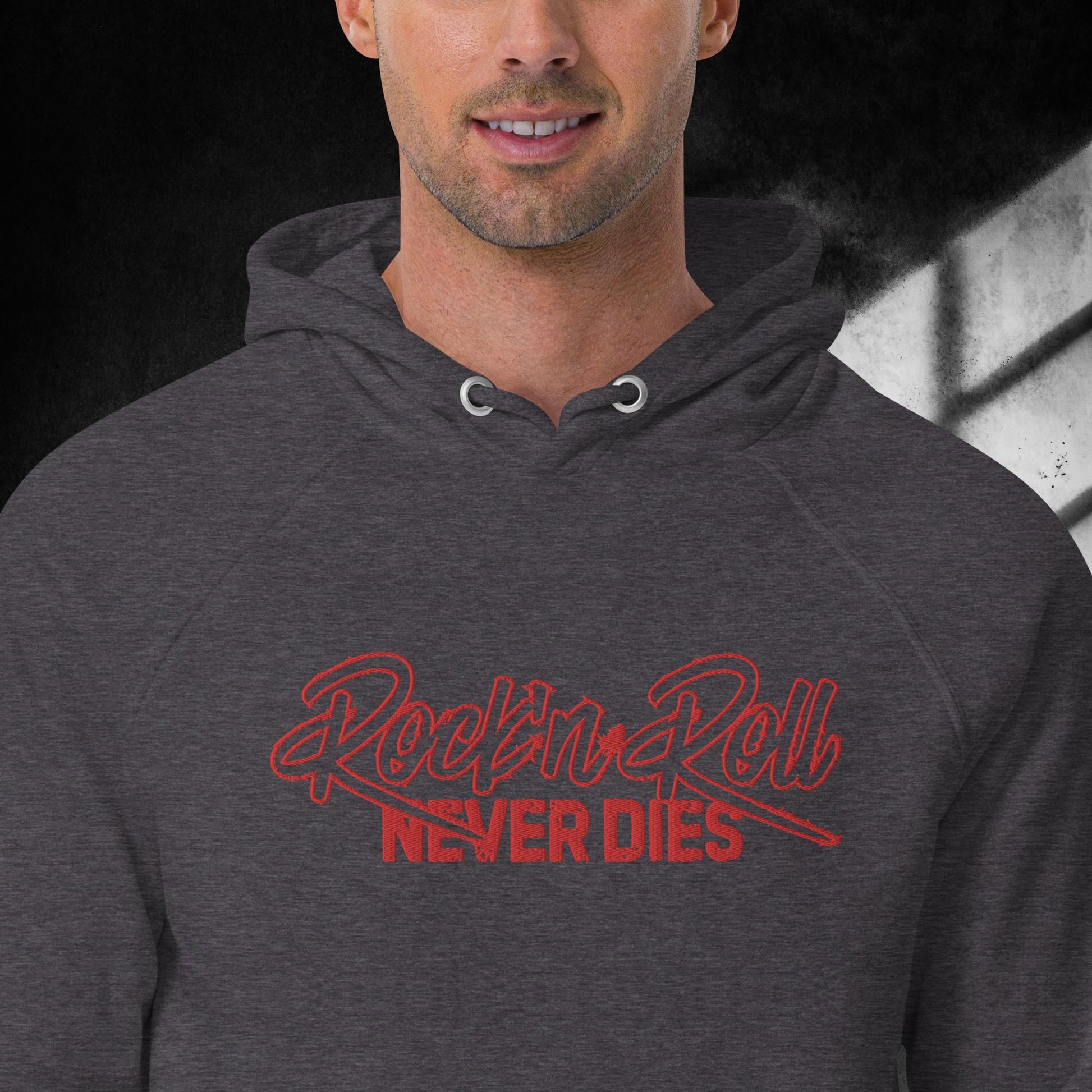 ROCK'N'ROLL NEVER DIES premium huppari - Hevimies