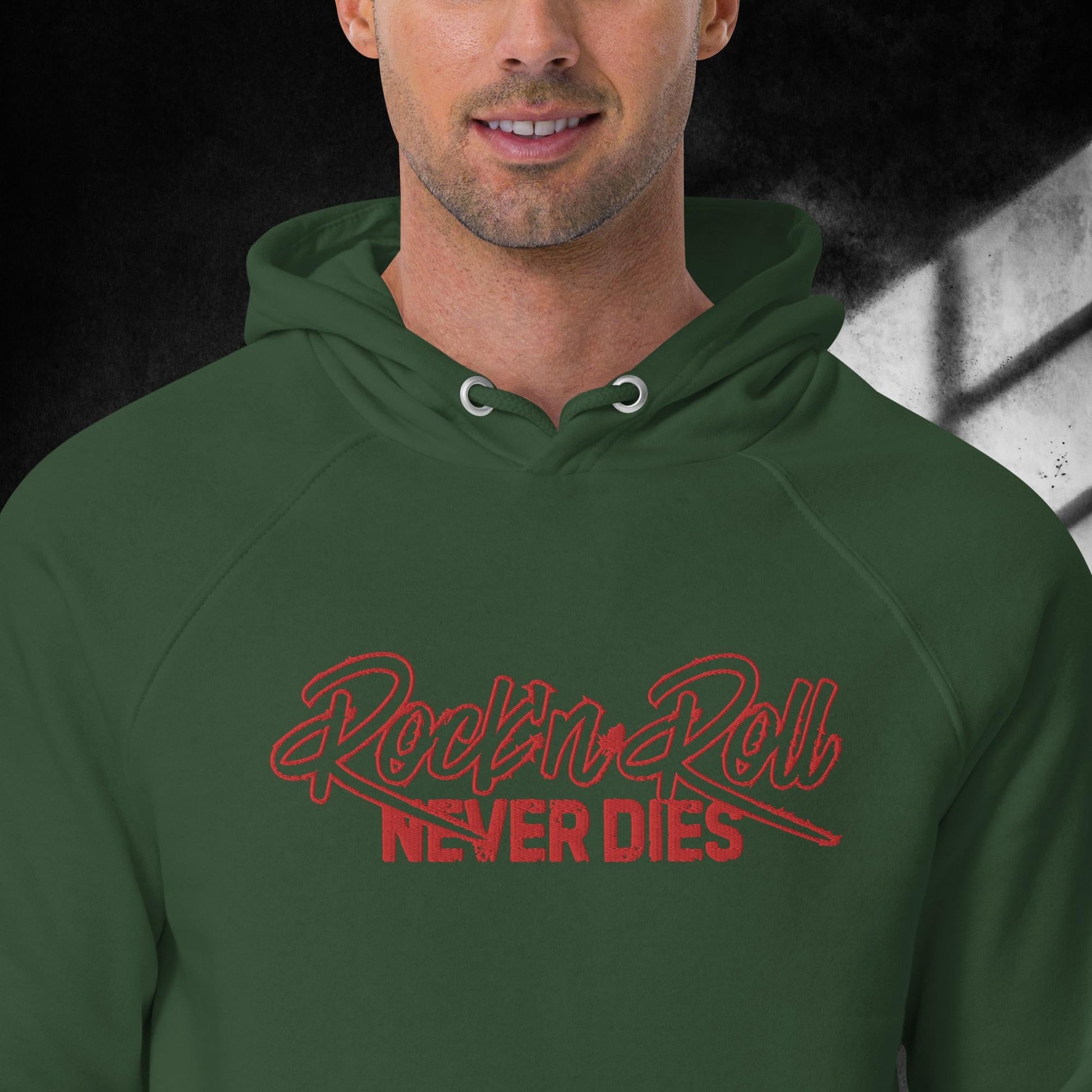 ROCK'N'ROLL NEVER DIES premium huppari - Hevimies