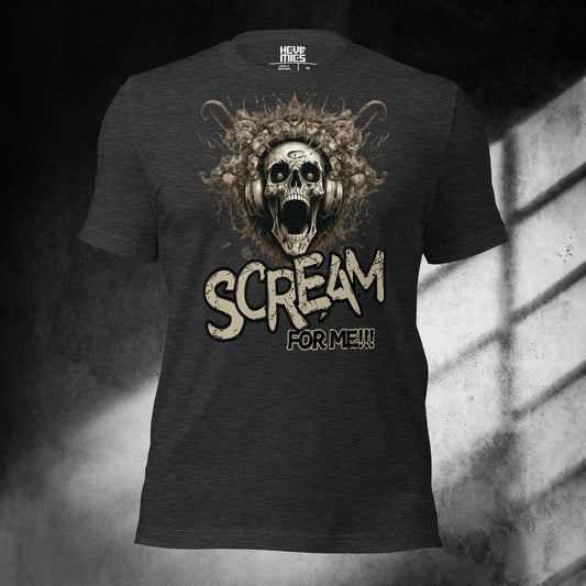 SCREAM FOR ME t-shirt - Hevimies