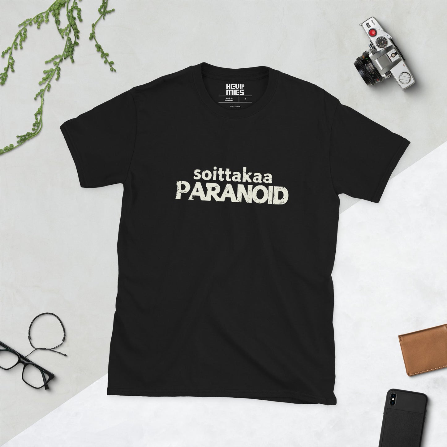 Soittakaa Paranoid t - paita - Hevimies