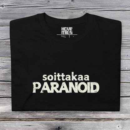 Soittakaa Paranoid t - paita - Hevimies