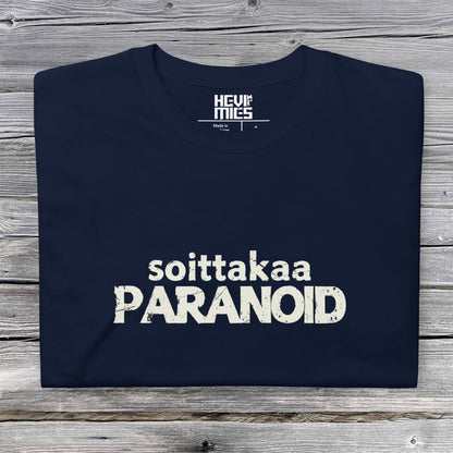 Soittakaa Paranoid t - paita - Hevimies