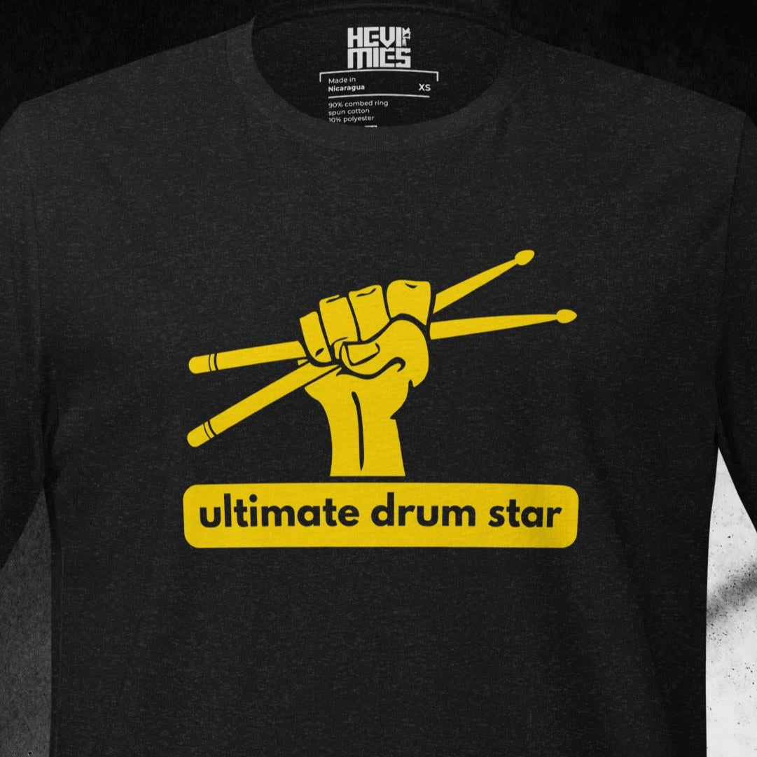 ULTIMATE DRUM STAR t - paita - Hevimies