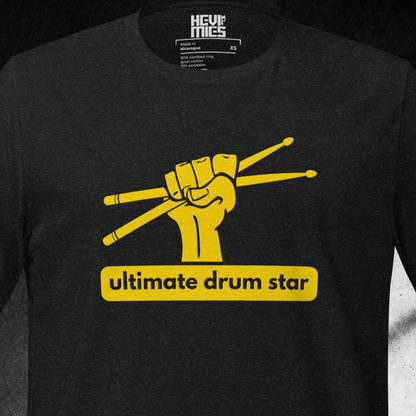 ULTIMATE DRUM STAR t - paita - Hevimies