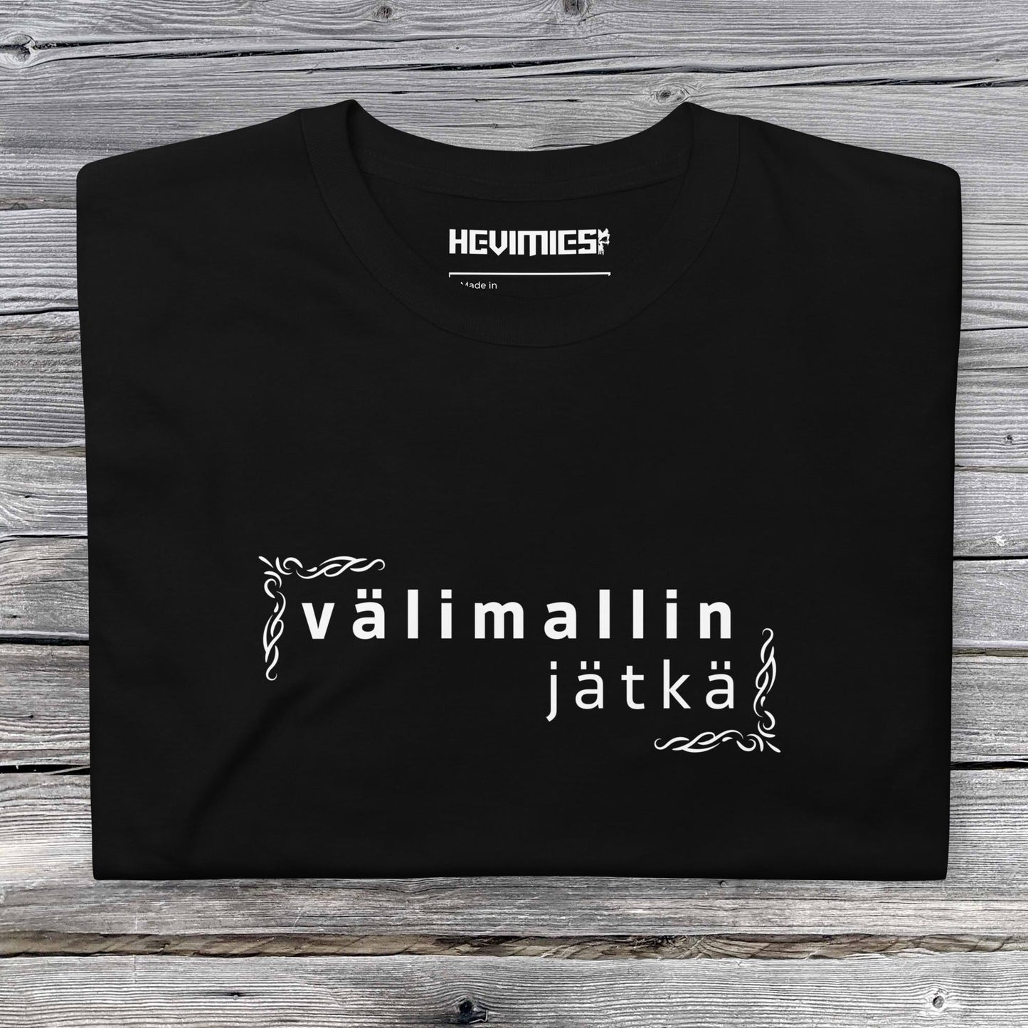 Välimallin Jätkä t - paita - Hevimies