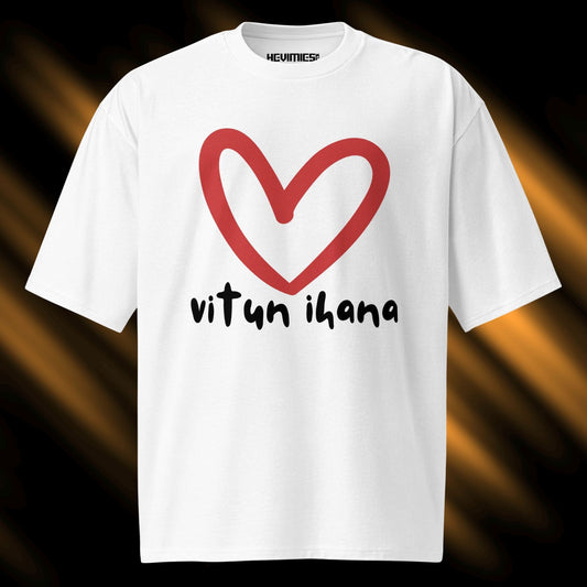 Vitun ihana oversized t - paita - Hevimies