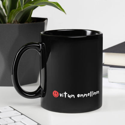 VITUN ONNELLINEN musta muki - Hevimies