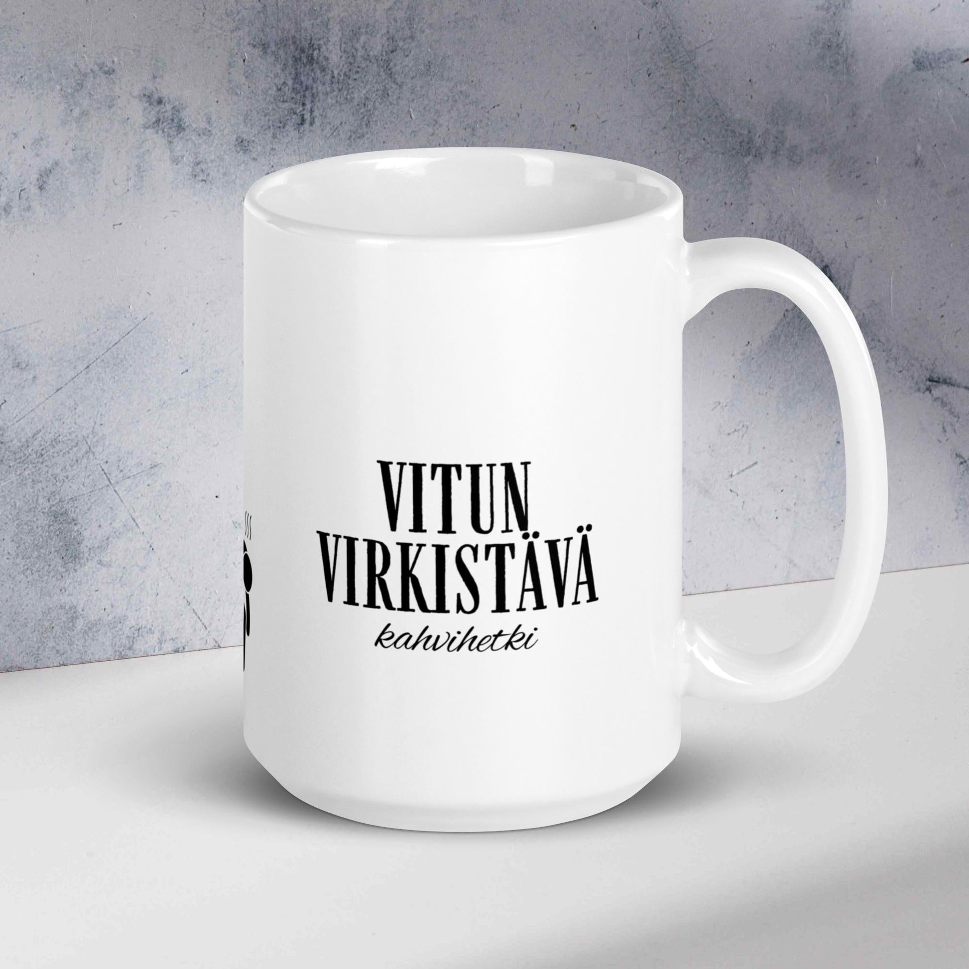 Vitun Virkistävä Kahvihetki muki - Hevimies